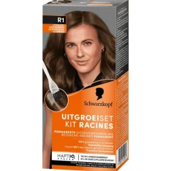 New Schwarzkopf Permanent Color Uitgroeiset R1 Licht - Middenbruin