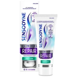 New Sensodyne Clinical Repair Deep Clean Tandpasta - 75ML