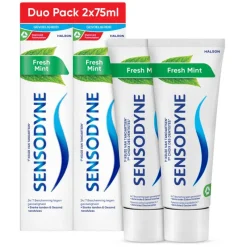 Best Sensodyne Fresh Mint Tandpasta Duo 2x 75ML Tandpasta - 2 Stuks