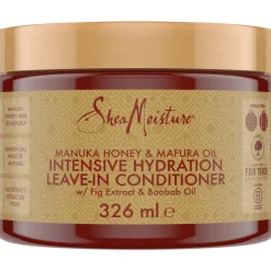 New Shea Moisture Manuka Honey & Mafura Oil Leave-in Conditioner 326 ML