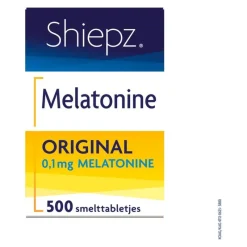 Clearance SleepzZ Shiepz Melatonine Original 0,1 mg 500 tabletten