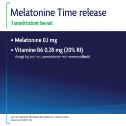 Clearance SleepzZ Shiepz Melatonine Time Release 0,1 mg 500 tabletten