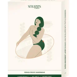 Discount Snuggs period underwear Active highrise light black L