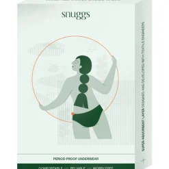 Discount Snuggs period underwear Brazilian light black L
