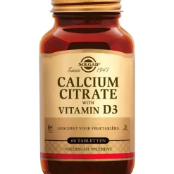 Online Solgar Calcium Citrate with Vitamin D3 60 tabletten