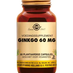 Best Solgar Ginkgo 60 mg 60 capsules