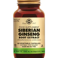 Sale Solgar Siberian Ginseng Root Extract 60 stuks