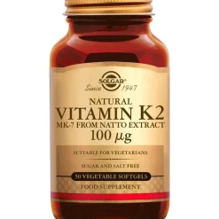 Discount Solgar Vitamin K-2 100 mcg 50 capsules