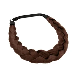 Splendid Vlecht Haarband Bruin