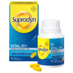 Sale Supradyn Vital 50+ multivitamines voor vijftigplussers 95 tabletten