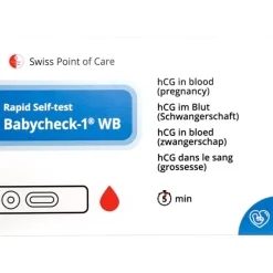 Clearance Swiss Point of Care Babycheck-1 WB Zelftest