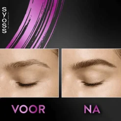 Clearance Syoss Browtint Wenkbrauw-wimper verf Donkerbruin