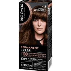 Sale Syoss Haarverf 4-8 Chocoladebruin