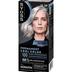 New Syoss Haarverf 12-59 Cool Platinum Blond