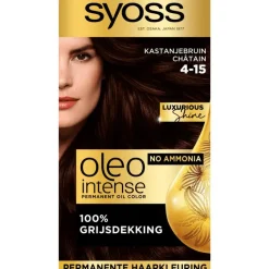Clearance Syoss Oleo Intense 4-15 Chestnut Brown