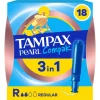 Online Tampax Pearl Compak Regular Tampons Met Inbrenghuls 18 Stuks
