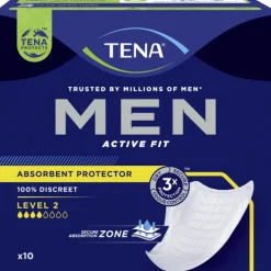 New Tena Men Absorbant Protector Level 2 10 stuks