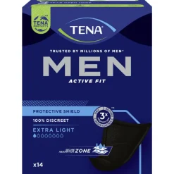 New Tena Men Protective Shield Extra Light 14 stuks