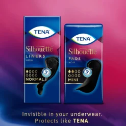 Sale Tena Silhouette Noir Mini Verbanden 18 stuks