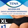 Outlet Tena WASBAAR ONDERGOED ZWART XL
