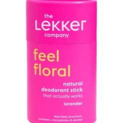 Clearance The Lekker Company Feel Floral Deodorant Stick 40 Gram