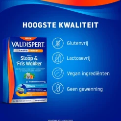 Clearance Valdispert Slaap & Fris Wakker Tabletten 24 stuks