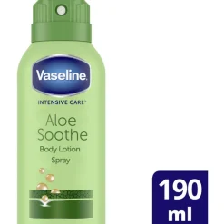 Best Vaseline Intensive Care Aloe Soothe Bodylotion Spray 190 ML