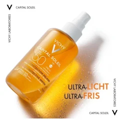 Clearance Vichy Capital Soleil Zonbeschermend Water Bruine Teint SPF30 200 ML