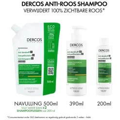 Online Vichy Dercos Anti-Roos Shampoo Droog Haar 390 ML