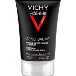 Clearance Vichy Homme Sensi Baume Aftershave 75 ML