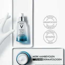 Vichy Mineral 89 100U Rijke Hydraterende Crème Zonder Parfum 50 ML