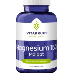 Discount Vitakruid Magnesium 150 Malaat - 90 tabletten
