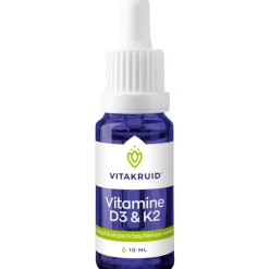 Clearance Vitakruid Vitamine D3 & K2 - 10 ml
