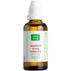 Hot VSM Kind Tussikind Siroop Suikervrij 50 ML