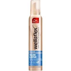Outlet Wella Flex Volume & Repair Ultra Strong Hold Haarmousse 200 ML