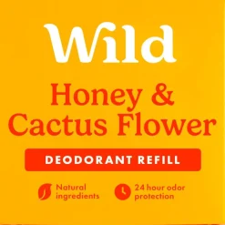 Wild Cosmetics Limited Wild Honey & Cactusflower Refill Deodorant Stick 40 gram
