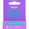 Clearance Wild Cosmetics Limited Wild Lip Balm Coconut & Vanilla Navul