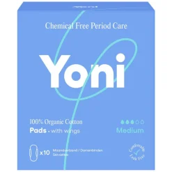 Best Yoni Maandverband Medium 100% Biologisch Katoen