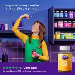 Clearance Yummygums Yummygum Vitamine D3 Suikervrij 60 stuks
