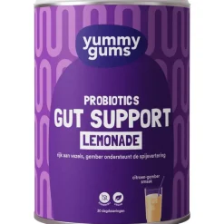 New Yummygums Gut Support Lemonade Suikervrij 240 GR