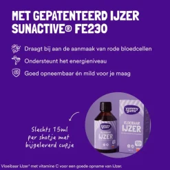 Online Yummygums Vloeibaar Ijzer - suikervrij - 250ml