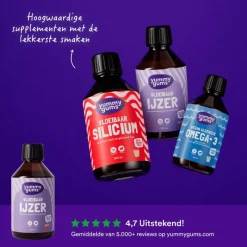 Online Yummygums Vloeibaar Ijzer - suikervrij - 250ml