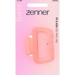 Clearance Zenner Haarklem Mat Tranparant Roze