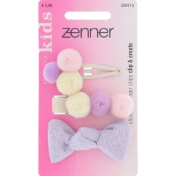 Online Zenner Klik-klak haarspeld kids 3x