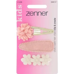 Discount Zenner Klik-klak haarspeld kids 3x