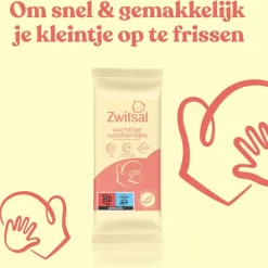 Online Zwitsal Goedemorgen Vochtige Snoetenpoetsers Washandjes 20 Stuks