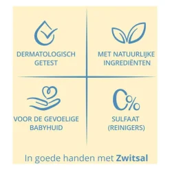 New Zwitsal Zeepvrije Wascrème 400 ML